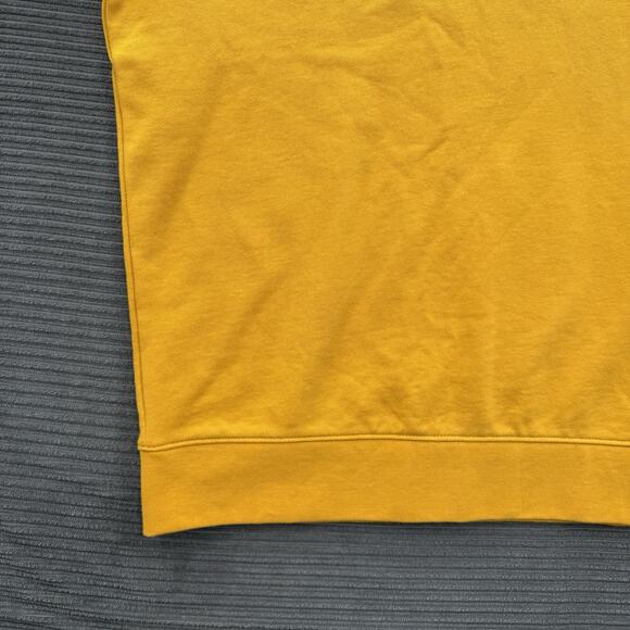 A-Dam Sweatshirt Men Small Yellow Organic Cotton Gerar Designer Long Sleeve. - Picture 9 of 11